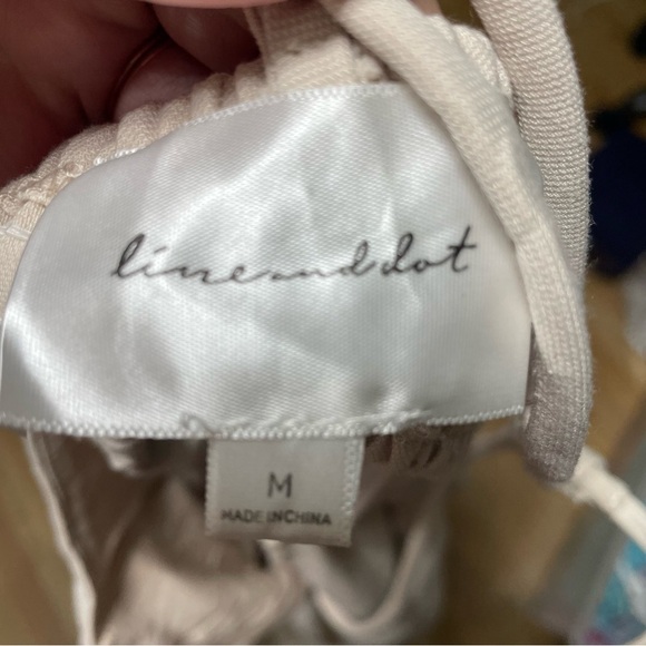 Line & Dot Leslie Jumpsuit Ecru - Picture 6 of 9